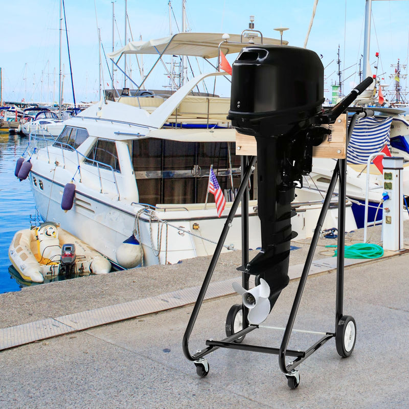Load image into Gallery viewer, Goplus Outboard Boat Motor Stand
