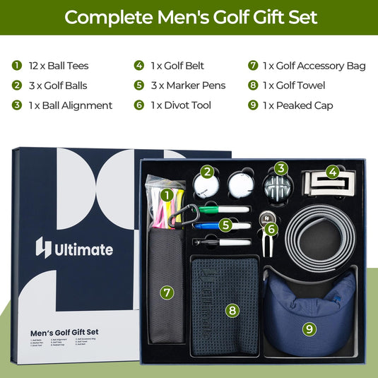 Goplus Golf Accessories Kit for Men Women, Golf Accessories Set