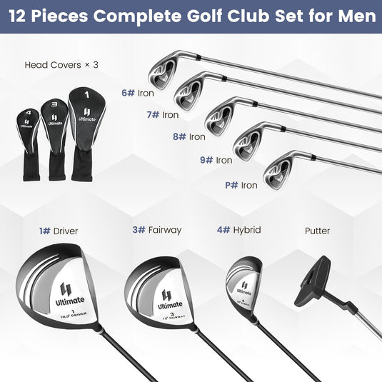 Goplus Complete Golf Club Set for Men