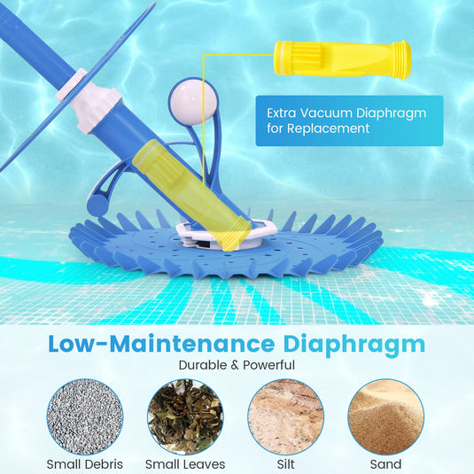 Goplus Upgraded Automatic Pool Cleaner