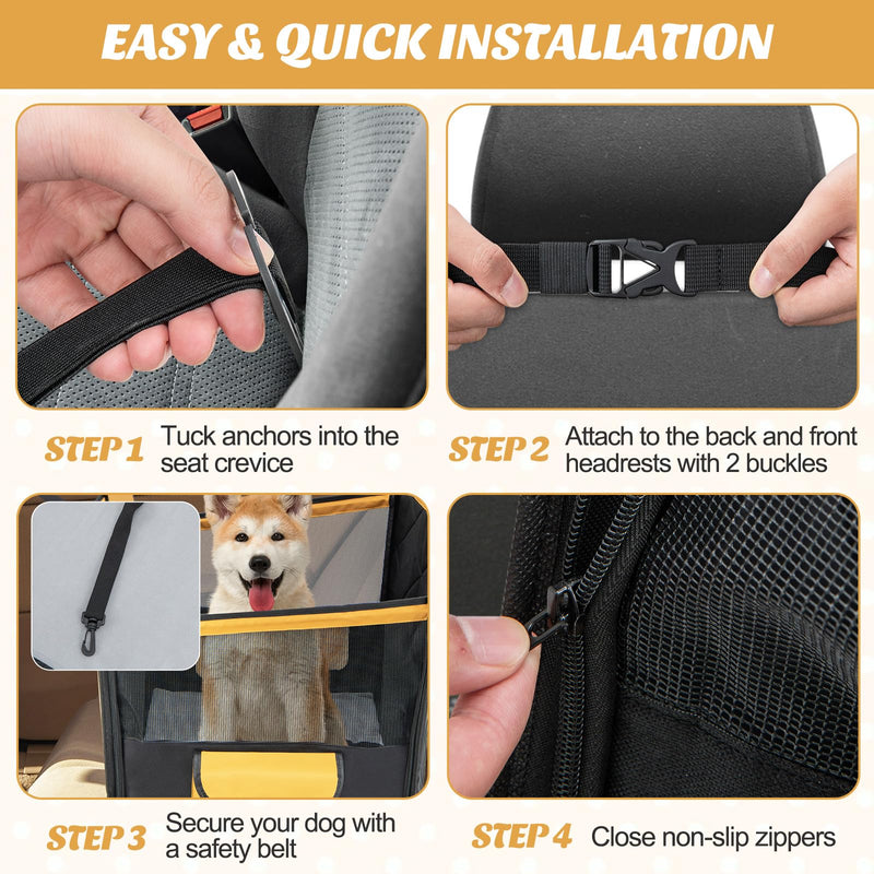 Load image into Gallery viewer, Goplus Dog Car Seat Cover for Small &amp; Medium Dogs

