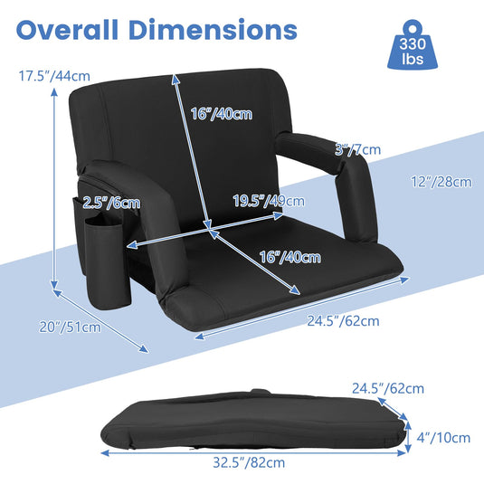 Goplus Stadium Seating for Bleachers