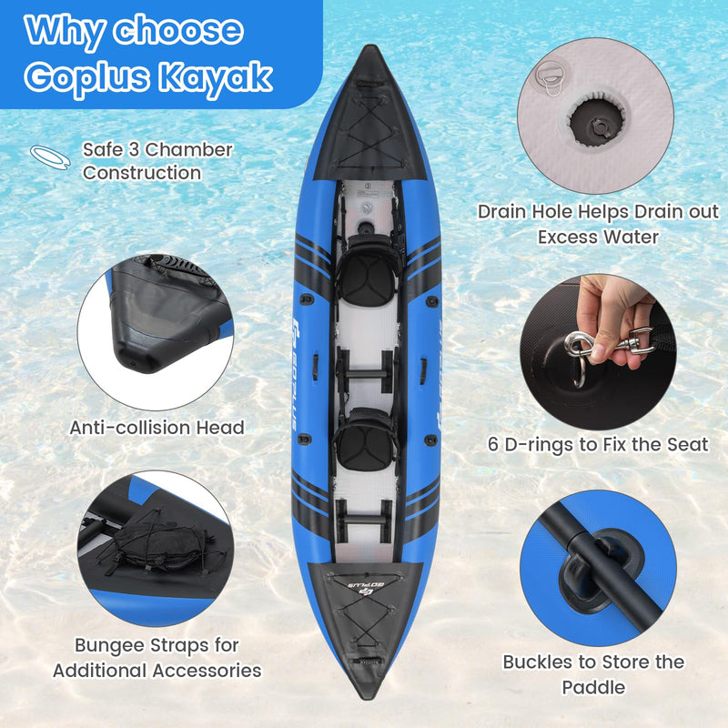 Load image into Gallery viewer, Goplus Inflatable Kayak
