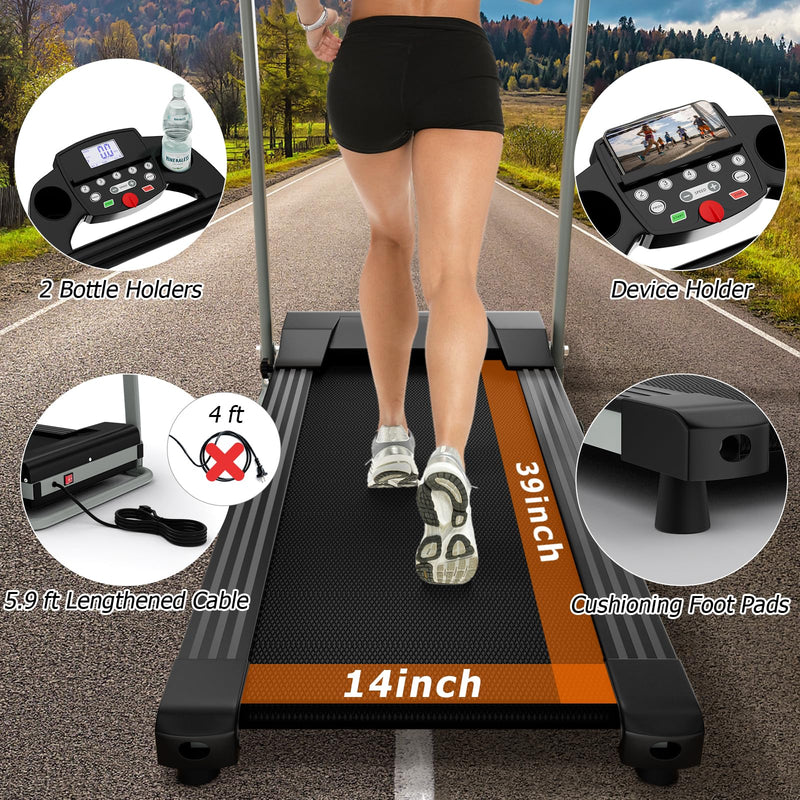 Load image into Gallery viewer, Goplus Foldable Treadmills for Home
