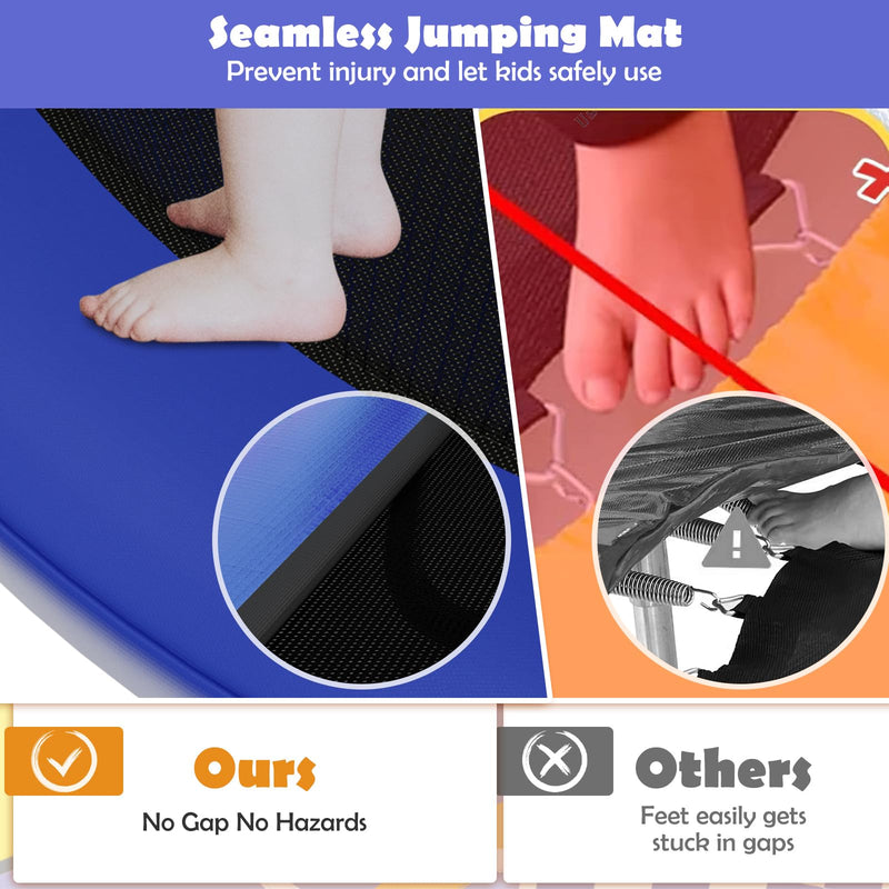 Load image into Gallery viewer, Goplus Kids Trampoline, 48&quot; ASTM Approved Recreational Trampoline with Safety Space Design
