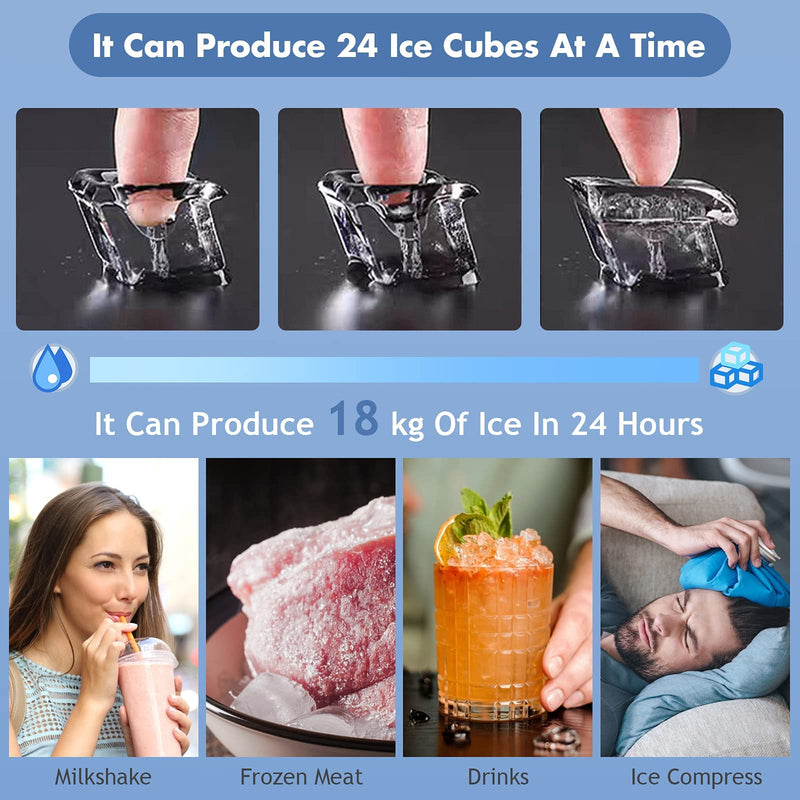 Load image into Gallery viewer, Countertop Ice Maker Machine - Goplus
