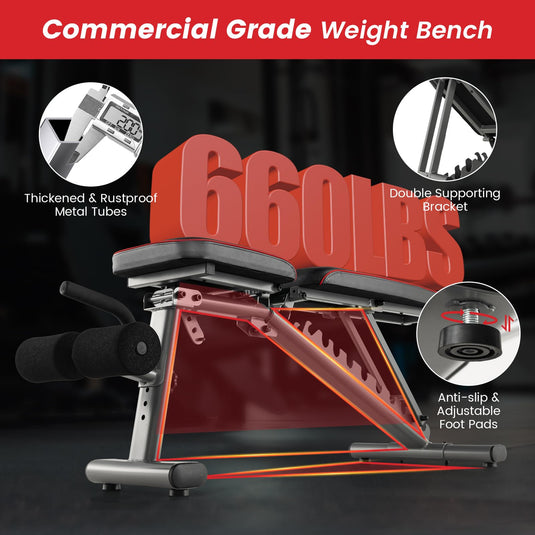 Goplus Adjustable Weight Bench