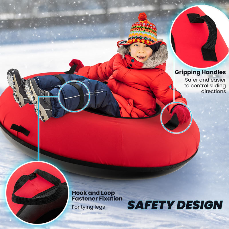 Load image into Gallery viewer, Goplus Heavy Duty Snow Tube for Sledding
