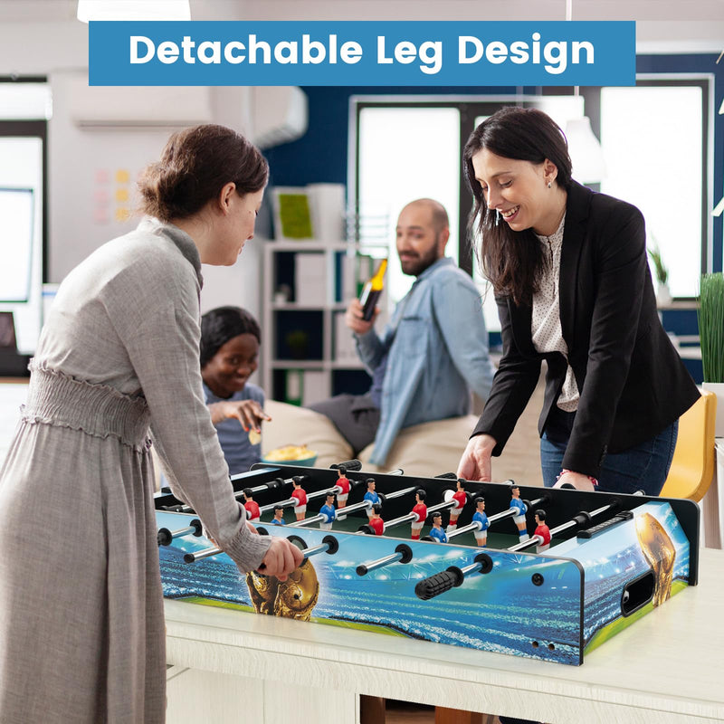 Load image into Gallery viewer, Goplus Foosball Table, 2-in-1 Tabletop &amp; Freestanding Soccer Game Table
