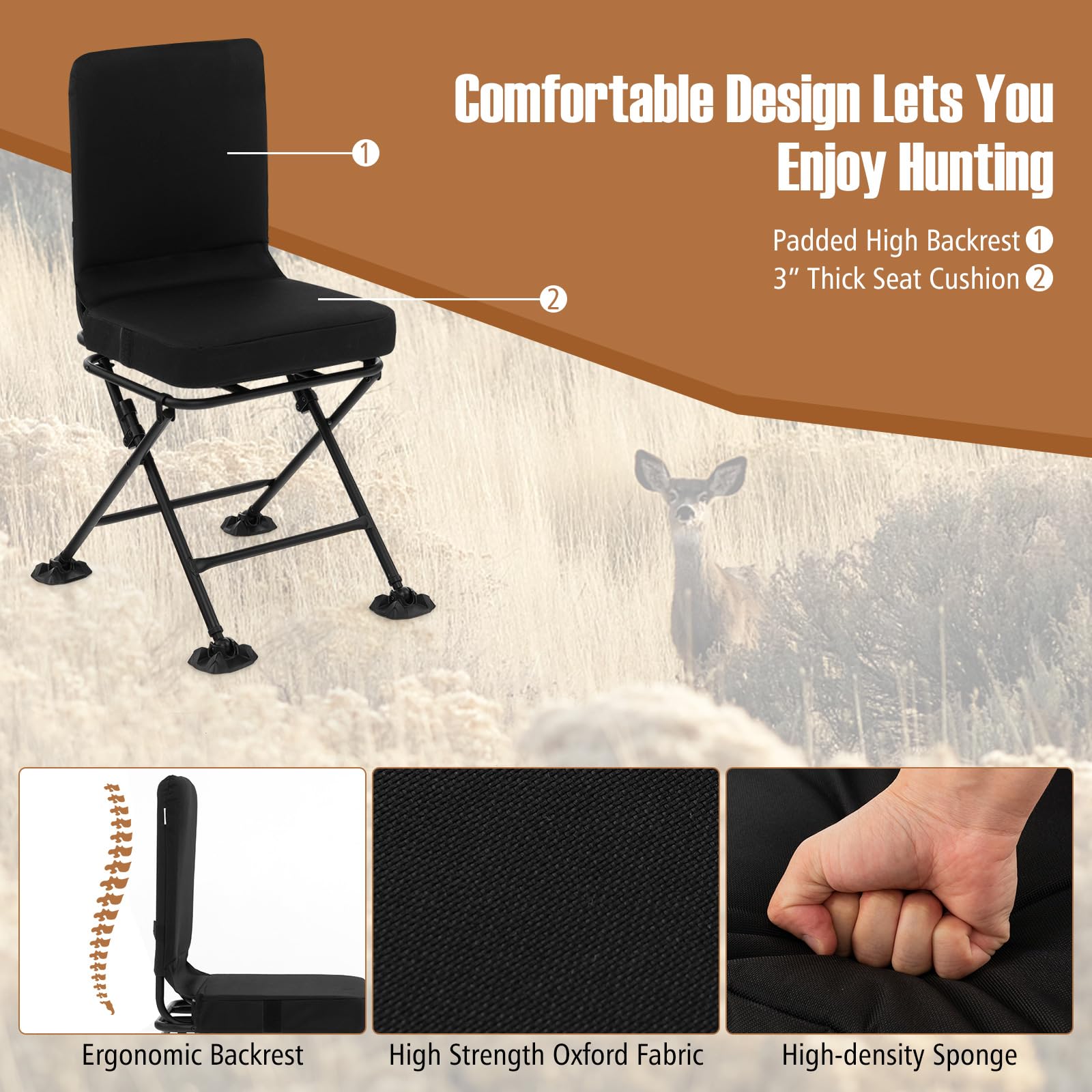 Goplus Hunting Chair