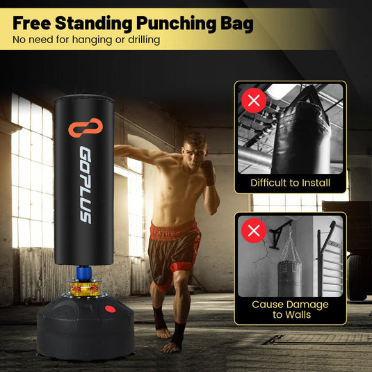 Goplus Freestanding Punching Bag