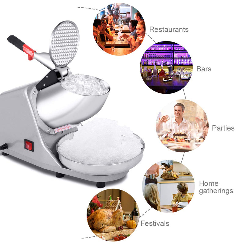 Load image into Gallery viewer, Electric Ice Crusher, Ice Shaver Machine
