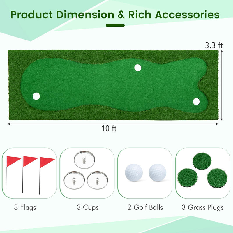 Load image into Gallery viewer, Goplus Golf Putting Green
