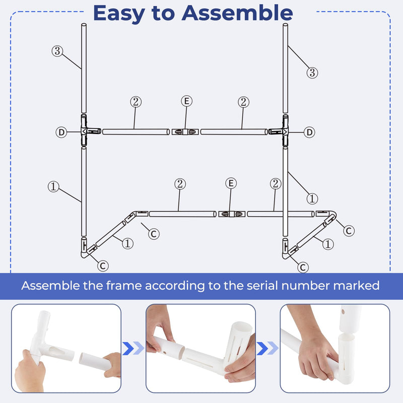 Load image into Gallery viewer, Goplus 2 in 1 Soccer Goal, Football Field Goal w/ 4 Ground Stakes, 5.5 ft x 3.5 ft x 7 ft
