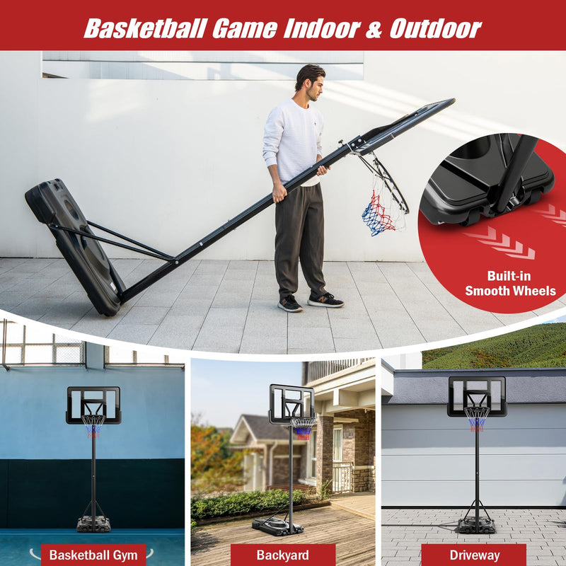 Load image into Gallery viewer, Goplus Portable Basketball Hoop
