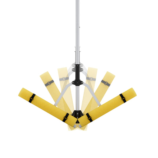 Goplus 36 Inch Pond Rake, Floating Lake Weed Rake Aluminum Collapsible ...