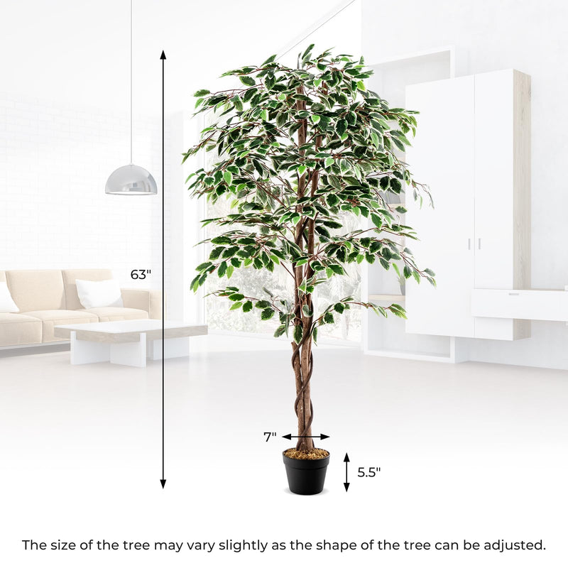 Load image into Gallery viewer, Goplus Artificial Ficus Tree
