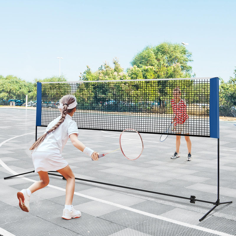 Filet De Badminton Nylon Portable 3/4/5/6m - Pour Volleyball, Tennis, Pickleball Intérieur Extérieur