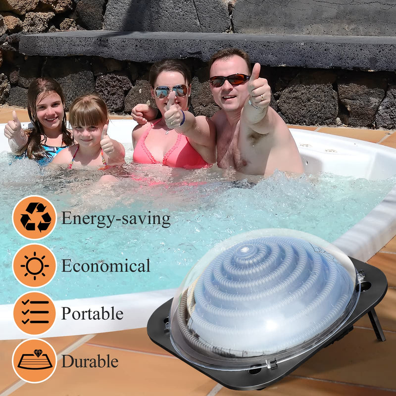Load image into Gallery viewer, Goplus Solar Dome Swimming Pool Heater Above Ground, Pool Solar Heater
