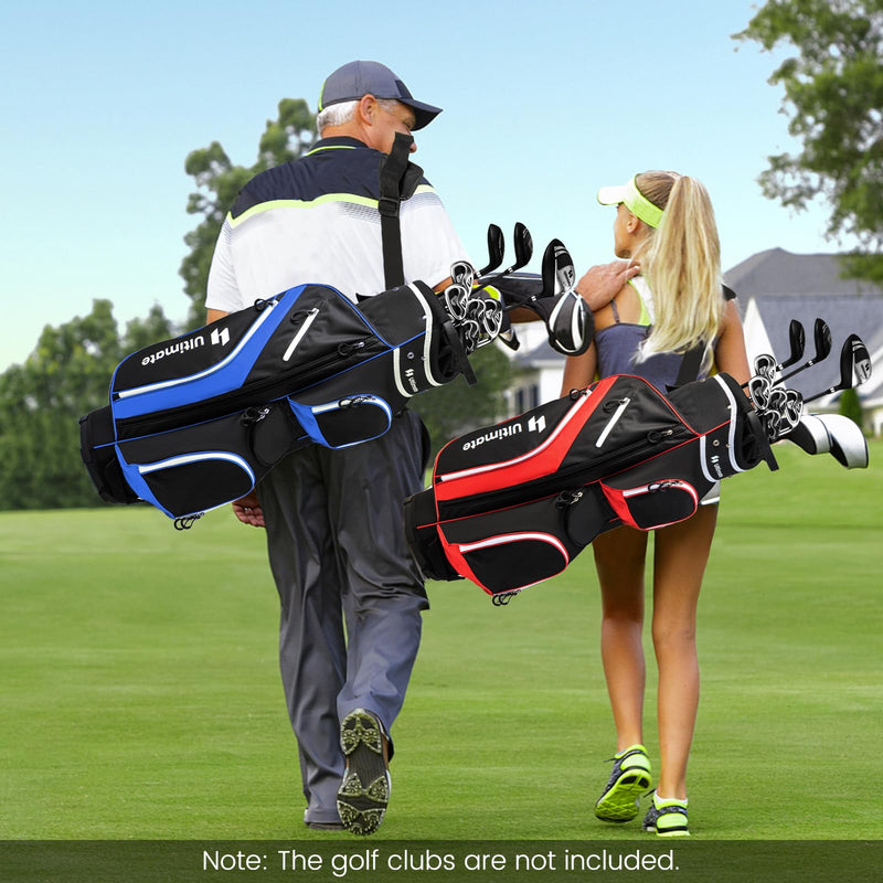 Load image into Gallery viewer, Goplus Golf Cart Bag with 14-Way Top Dividers, Golf Cart Bag Golf Club Bag, Lightweight Golf Bag for Men Women
