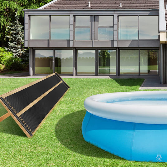 Goplus 2.5FT x 16.5FT Solar Pool Heater for Above Ground Pool Inground Pools