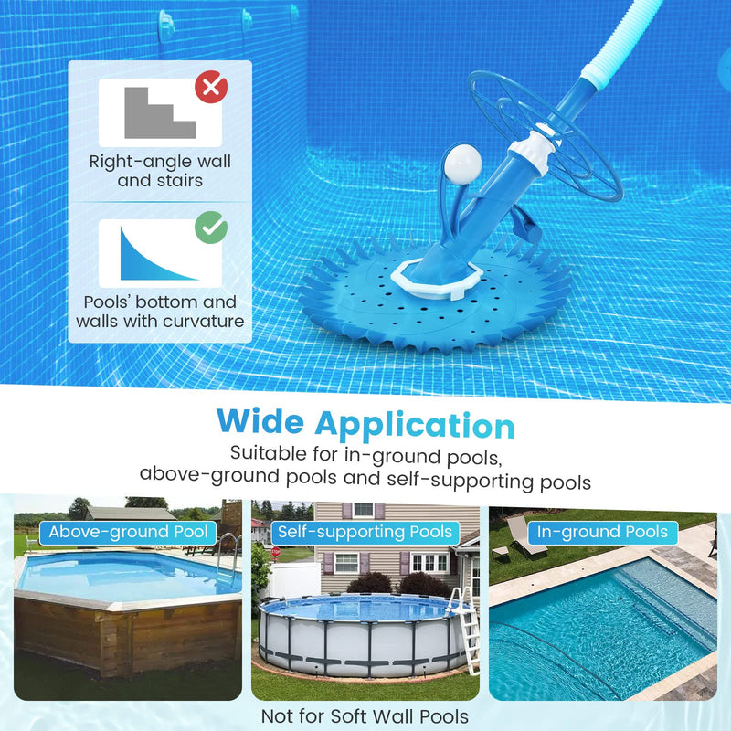 Load image into Gallery viewer, Goplus Upgraded Automatic Pool Cleaner
