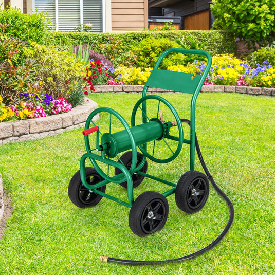 Goplus Garden Hose Reel Cart