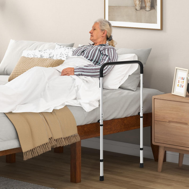 Load image into Gallery viewer, Goplus Bed Rails for Elderly Adults Safety, Medical Assist Support Side Railings for Seniors
