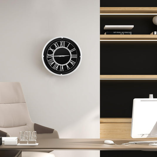 Goplus Silent Wall Clock, Non-Ticking Modern Clock