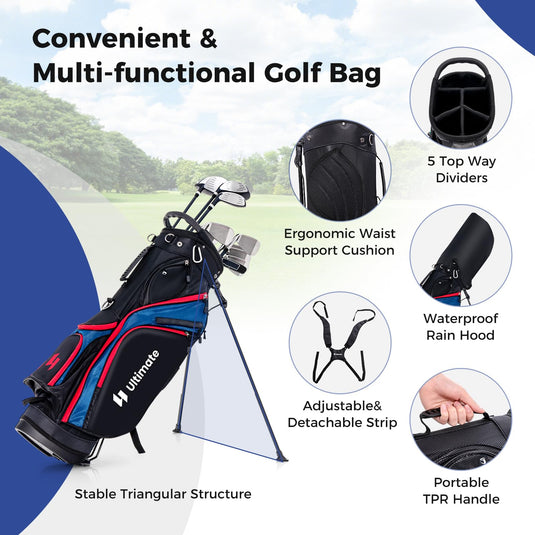 Goplus Complete Golf Club Package Set for Men