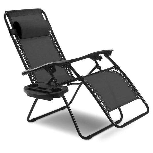Goplus Folding Zero Gravity Reclining Lounge Chairs - GoplusUS