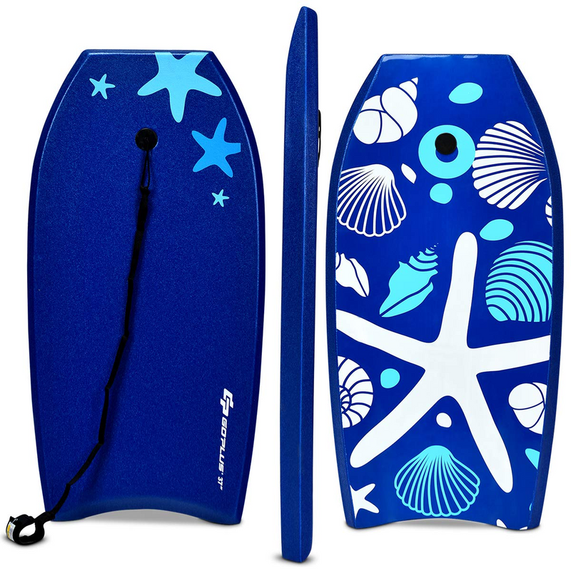 Load image into Gallery viewer, Goplus Body Board, Lightweight Bodyboard with EPS Core, XPE Deck, HDPE Slick Bottom - GoplusUS
