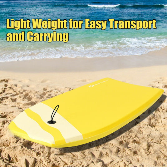 Body Board, Lightweight Bodyboard with EPS Core - GoplusUS