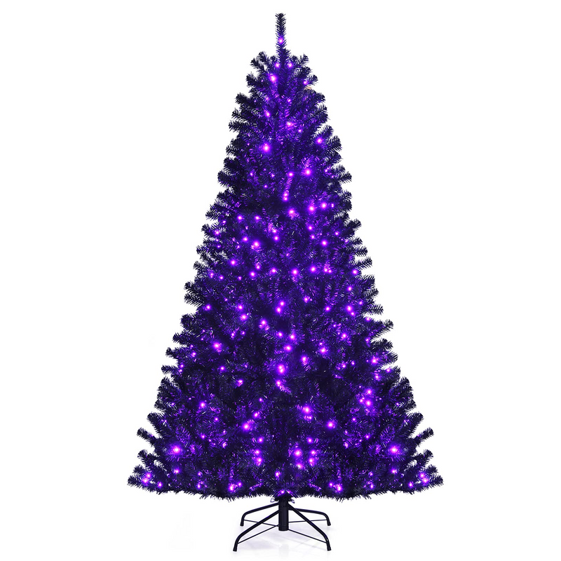 Load image into Gallery viewer, Goplus Halloween Tree, Hinged Artificial Christmas Tree Metal Stand, Perfect Halloween Decoration for Holiday Festival Parties - GoplusUS
