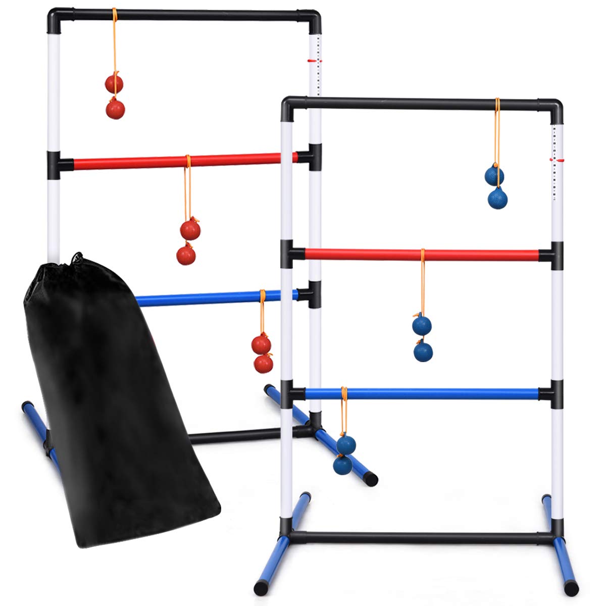 Ladder Toss Game Set, Indoor/Outdoor Ladder Ball Toss Game Set - GoplusUS