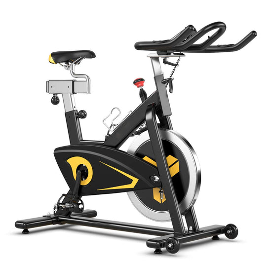 Magnetic Exercise Bike, Stationary Belt Drive Bicycle - GoplusUS
