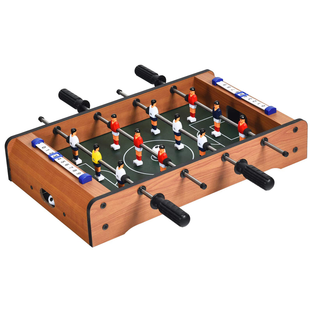 Mini Foosball Table, 20" Portable Tabletop Soccer Game - GoplusUS