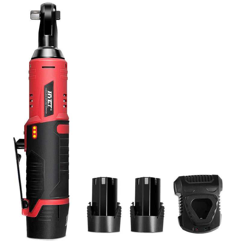 Load image into Gallery viewer, Goplus 3/8&quot; Cordless Ratchet Wrench, 12V Electric Ratchet Wrench Set with Charger &amp; 1500mAh Lithium-Ion Battery - GoplusUS
