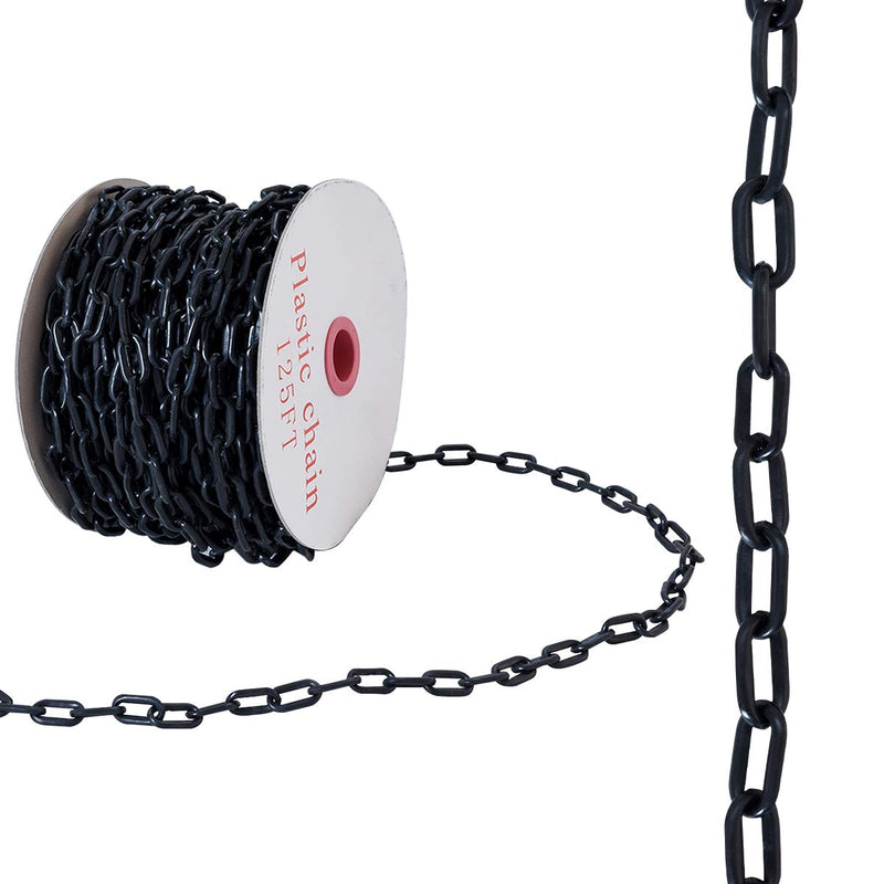 Load image into Gallery viewer, Plastic Chain Safety Barrier 125 FT Plastic Barrier Chain - GoplusUS
