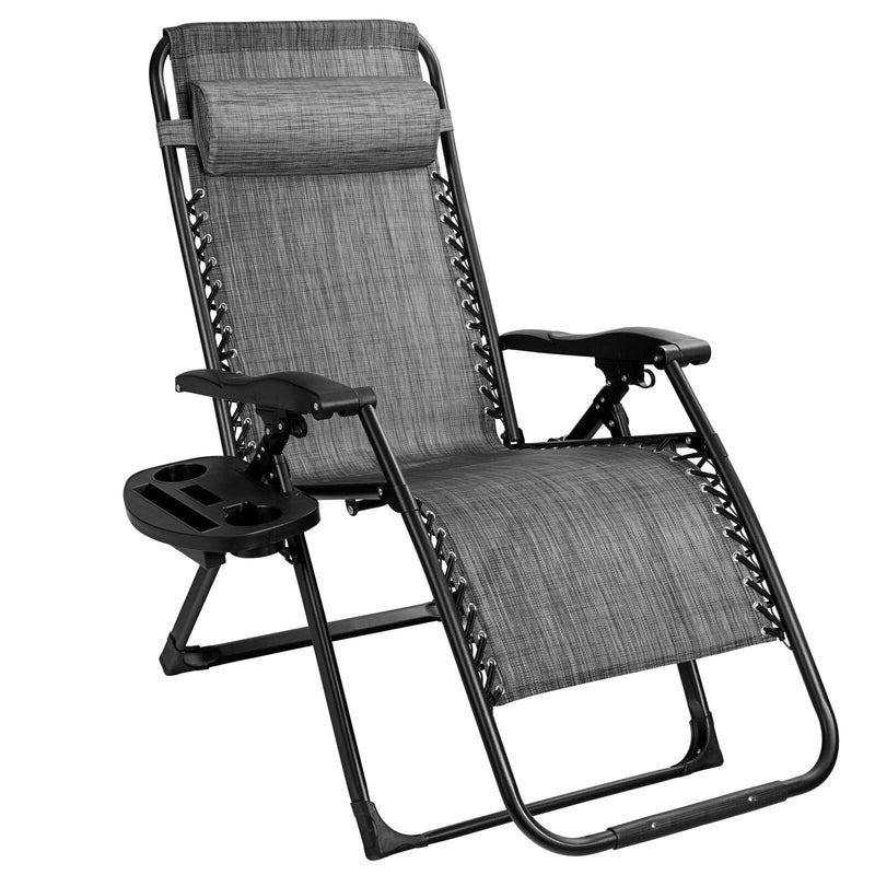 Load image into Gallery viewer, Zero Gravity Chair, 500-lb Capacity Oversized Recliner with Cup Holder
