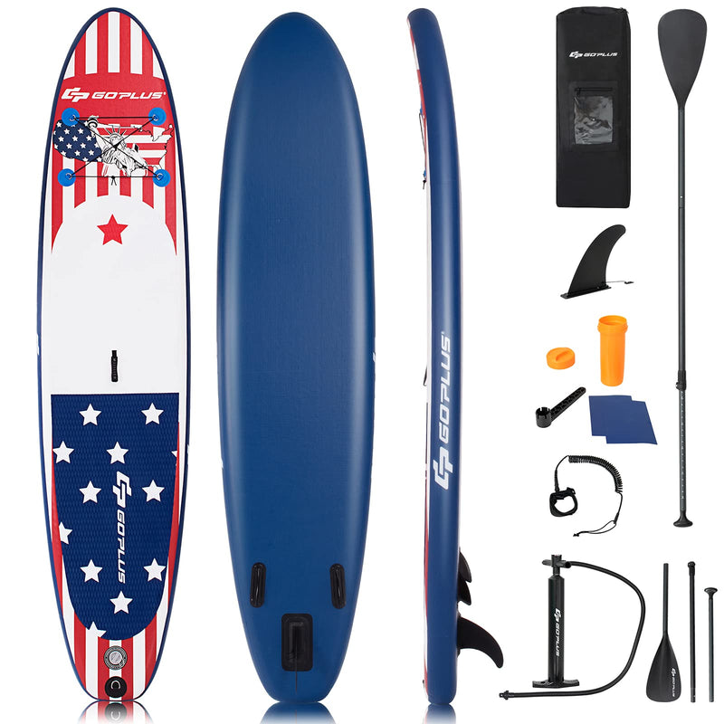 Load image into Gallery viewer, 10/ 11FT Inflatable Stand up Paddle Board Latest Inkjet Process Anti-Fading - GoplusUS
