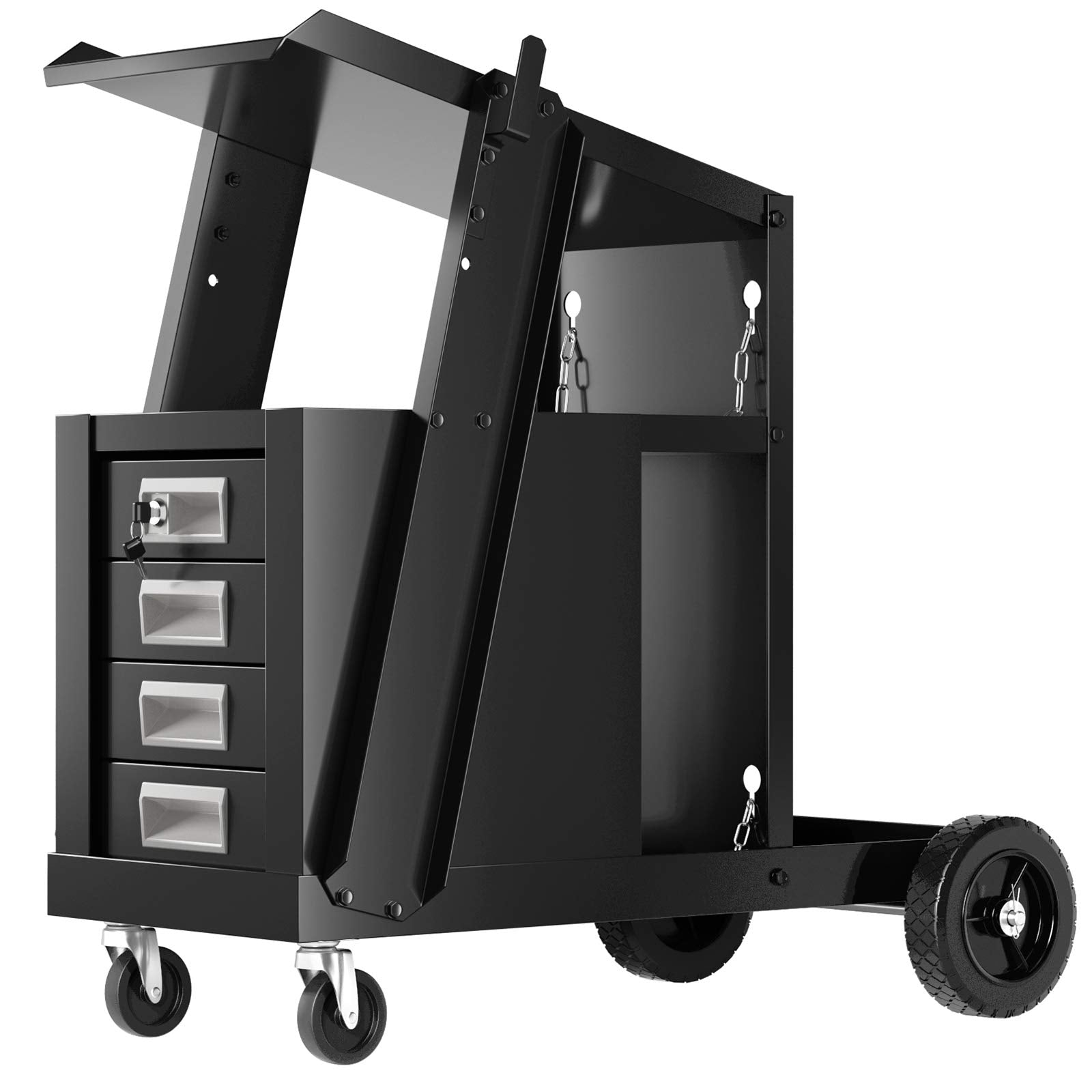 Welder Cart, MIG TIG ARC Welding Plasma Cutter Tank Storage – GoplusUS