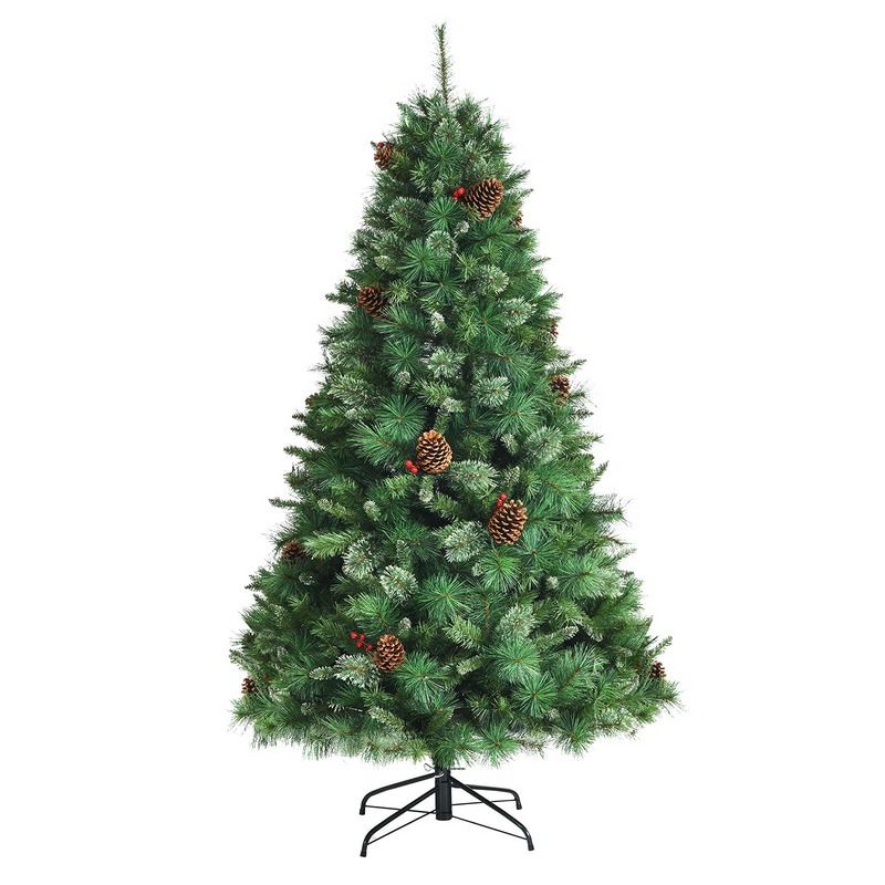 Load image into Gallery viewer, Goplus Artificial Christmas Tree, Unlit Premium Hinged Xmas Pine Tree with PVC Branch Tips - GoplusUS
