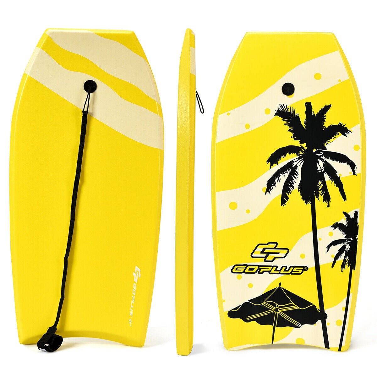 Body Board, Lightweight Bodyboard with EPS Core – Goplusus.com