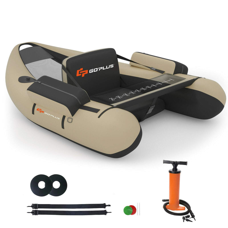 Load image into Gallery viewer, Inflatable Fishing Float Tube, with Storage Pockets - GoplusUS
