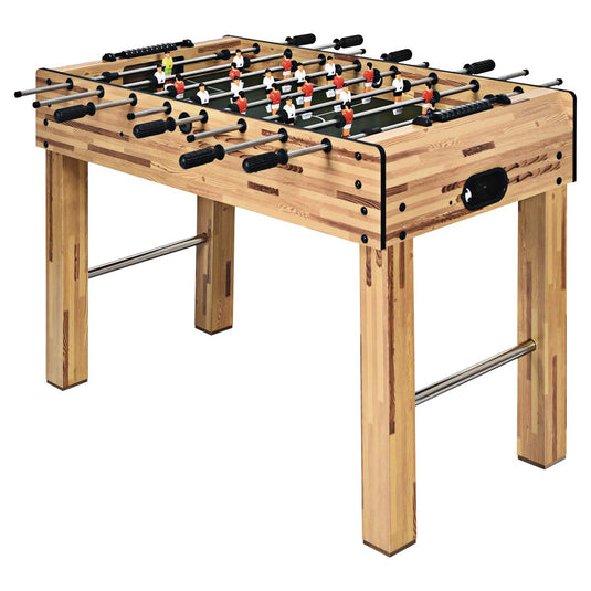 48" Foosball Table, Easy-Assemble Soccer Game Table - GoplusUS
