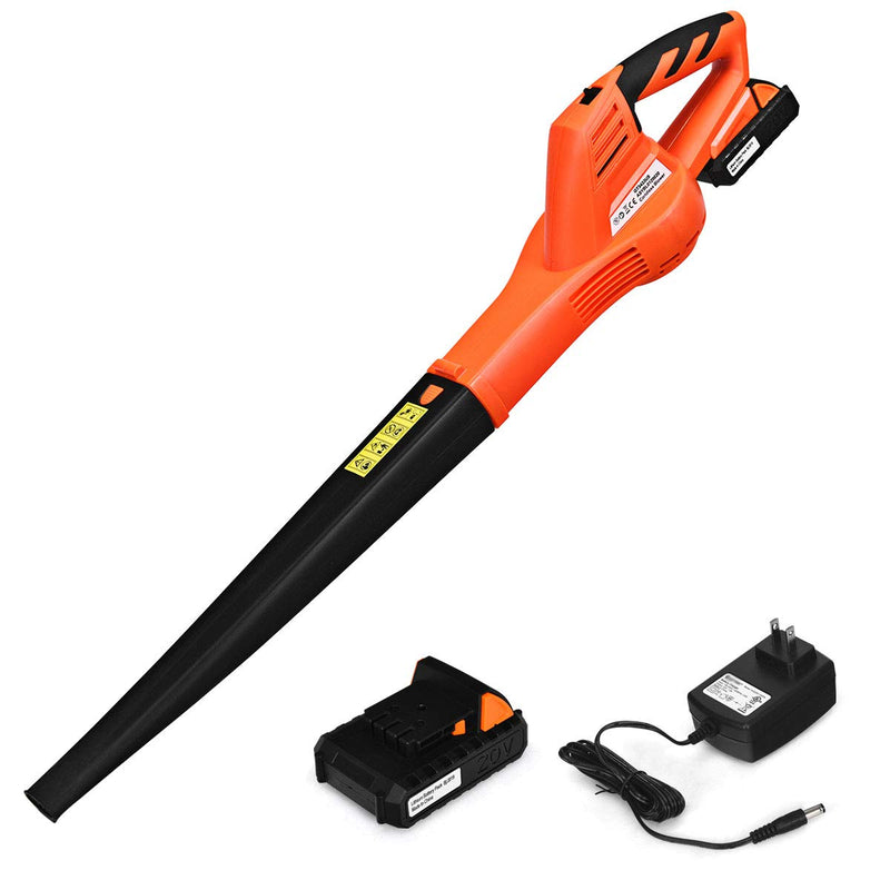 Load image into Gallery viewer, Goplus Cordless Leaf Blower, Rechargeable Leaf Sweeper w/Lithium Battery and Charger - GoplusUS
