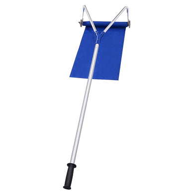 Roof Snow Rake Removal Tool 20 ft with Adjustable Telescoping Handle and Wheels