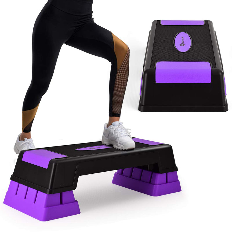Load image into Gallery viewer, 30&#39;&#39; Aerobic Stepper with Risers, 5 x 7 x 9 Levels Height Adjustable - GoplusUS
