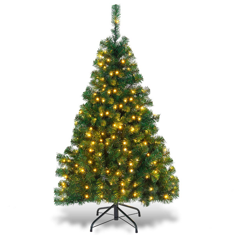 Load image into Gallery viewer, Goplus Artificial Christmas Tree Premium Spruce Hinged Tree, UL-Certified Transformer - GoplusUS
